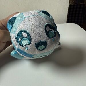 Ty Sparkly Blue and White Plush Toy